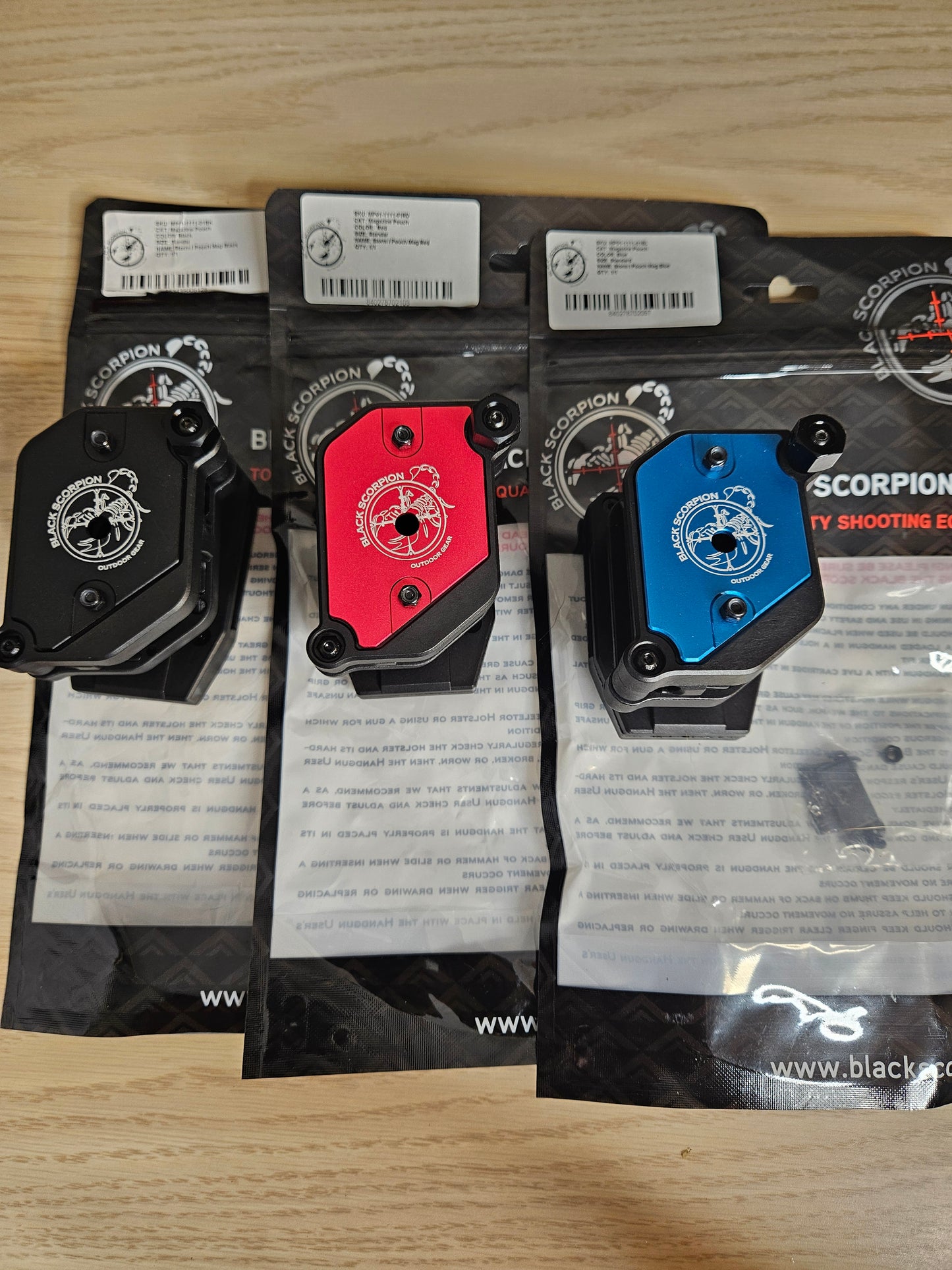 BLACK SCORPION MAG POUCH USPSA