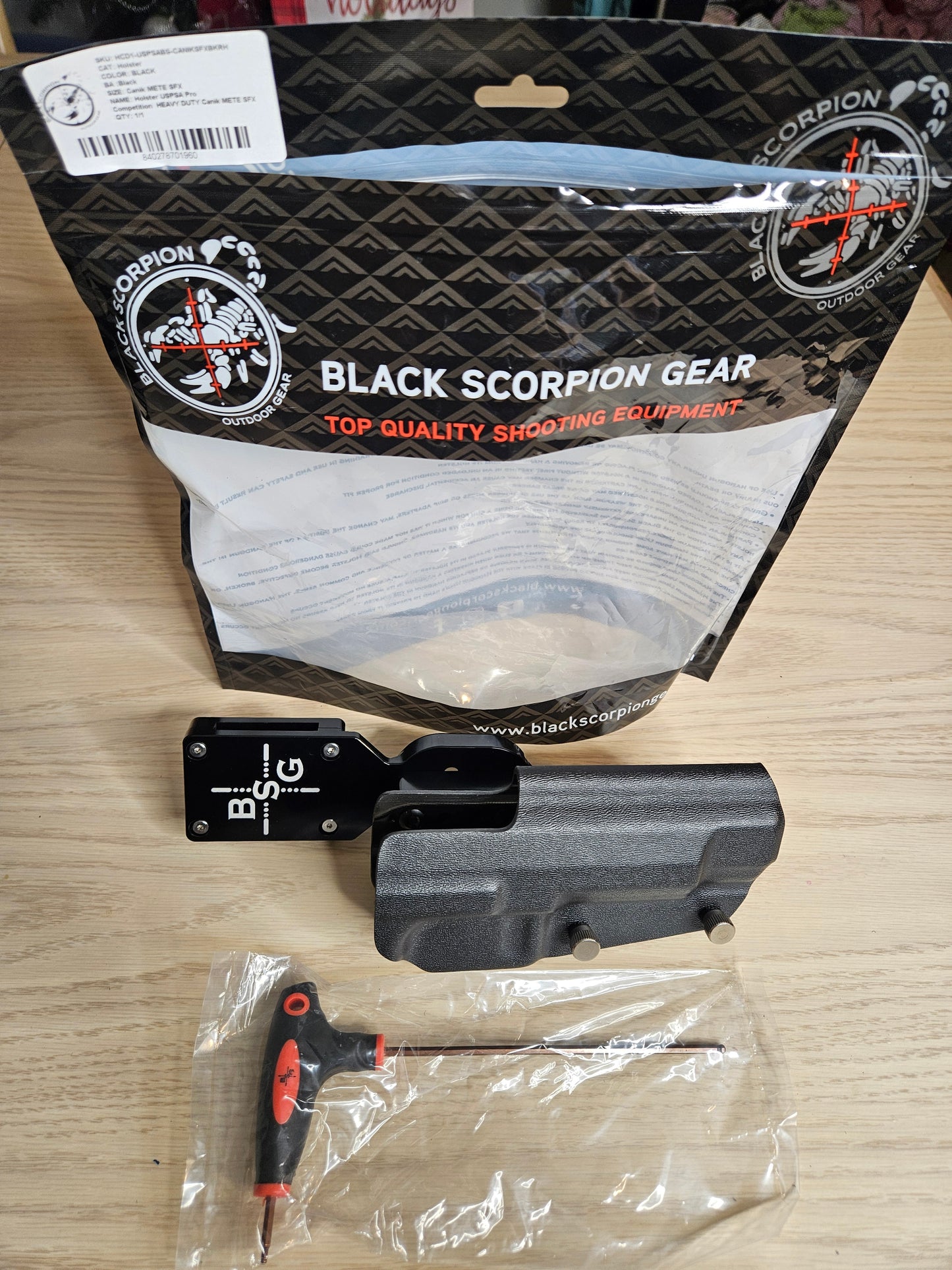 BLACK SCORPION CANIK SFX HOLSTER