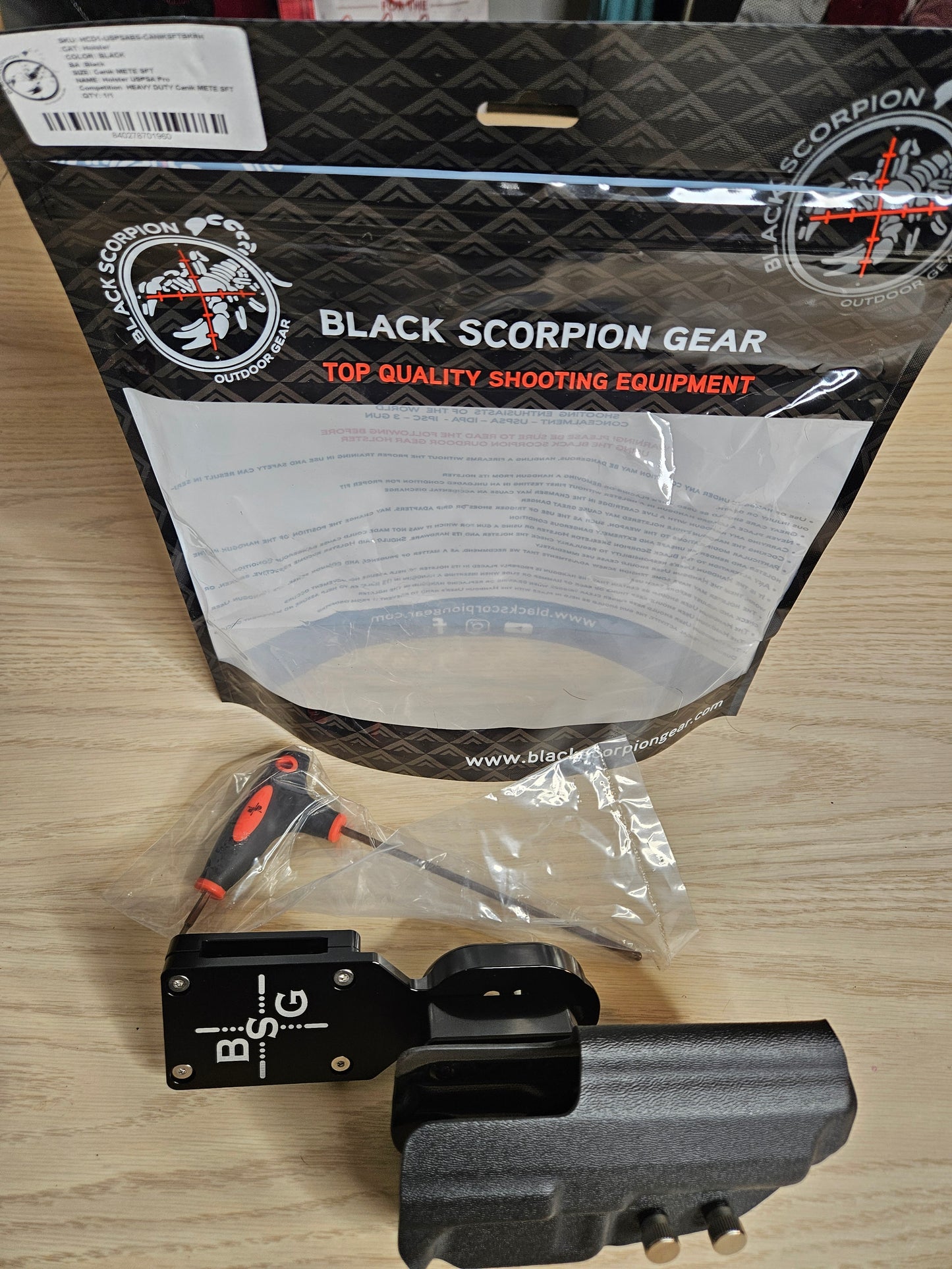 BLACK SCORPION CANIK SFT HOLSTER