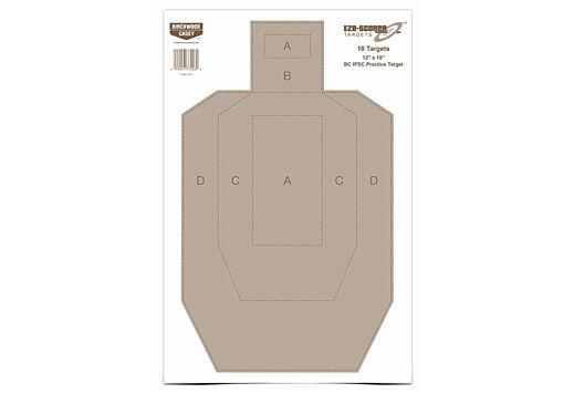 B/C 12"x18" paper targets x10